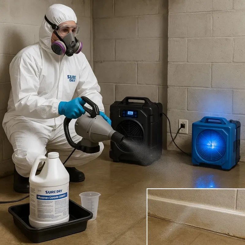 Sanitization and Odor Removal process in Bath, ME